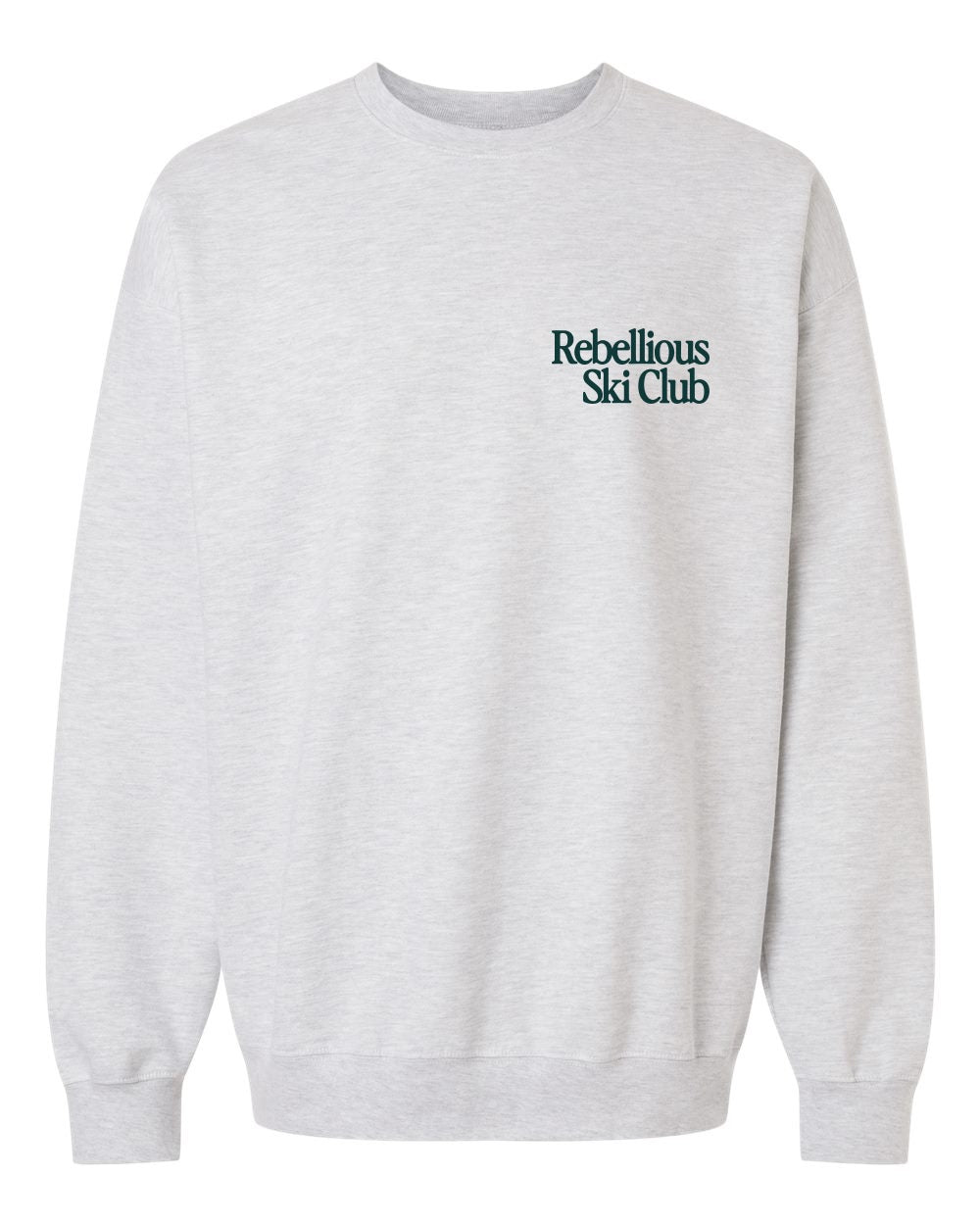 "Skiing Is Life" Crewneck