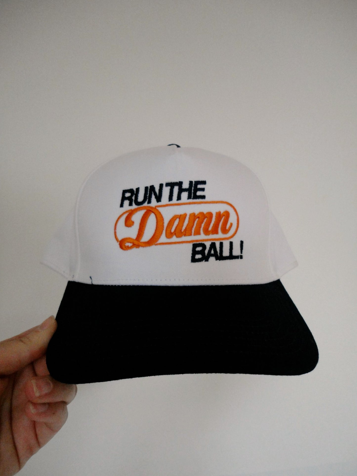 “Run The Damn Ball” Vintage Trucker Hat