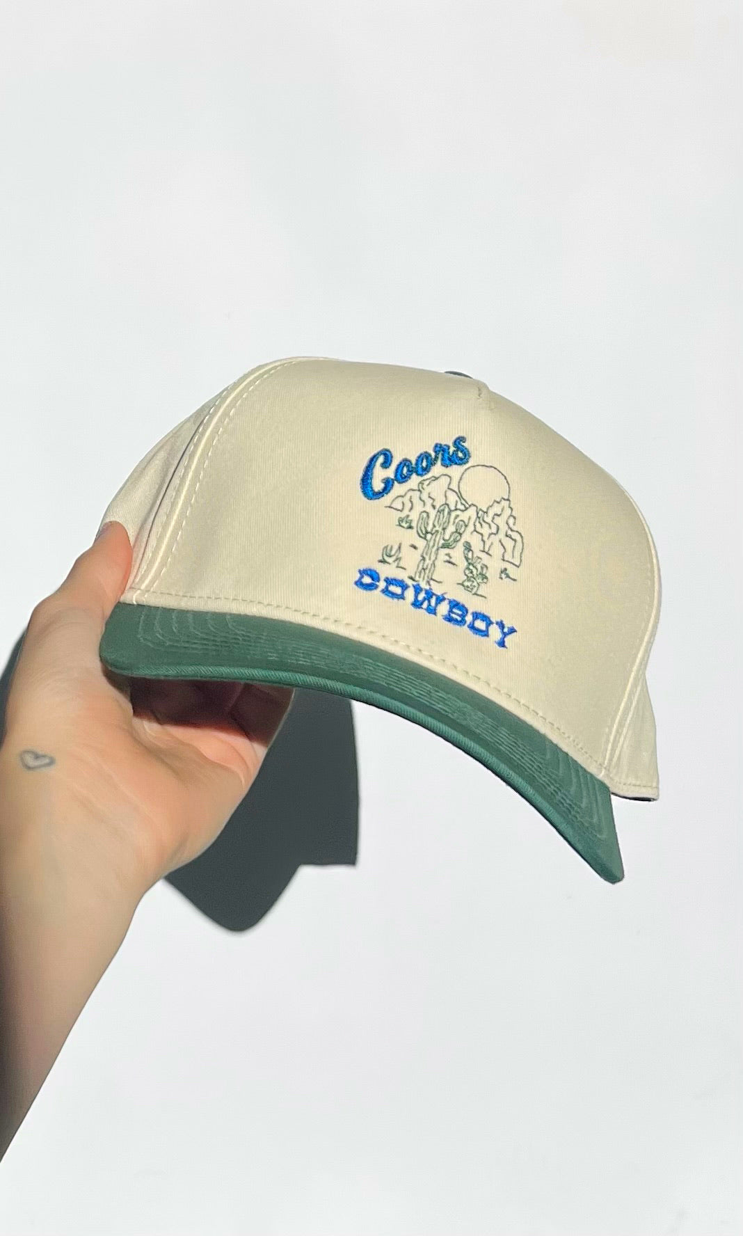 Coors Cowboy Vintage Trucker Hat