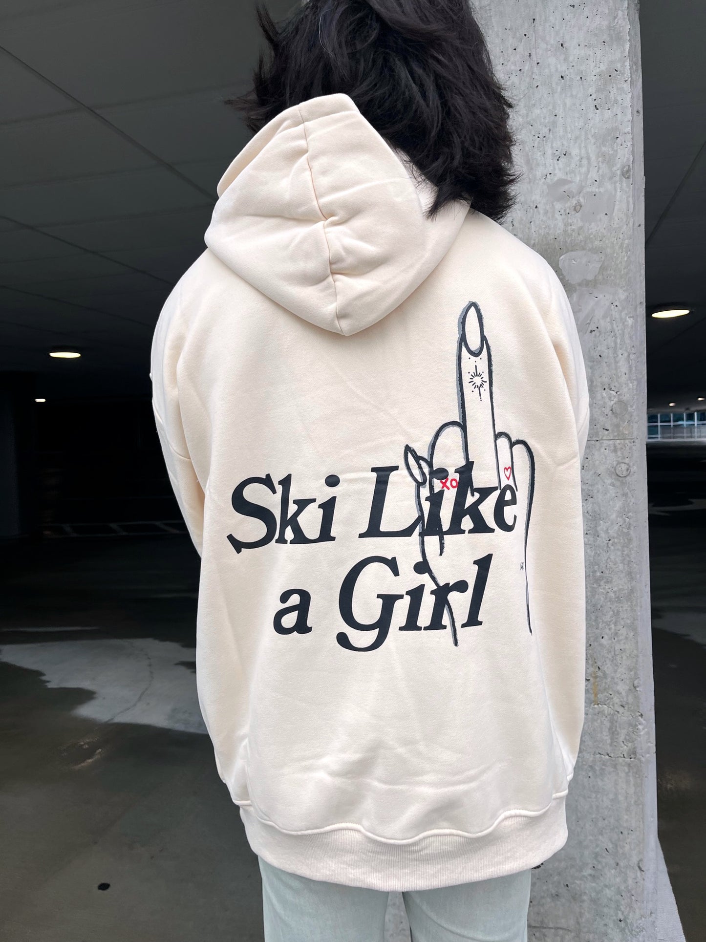 “Ski Like A Girl” Hoodie