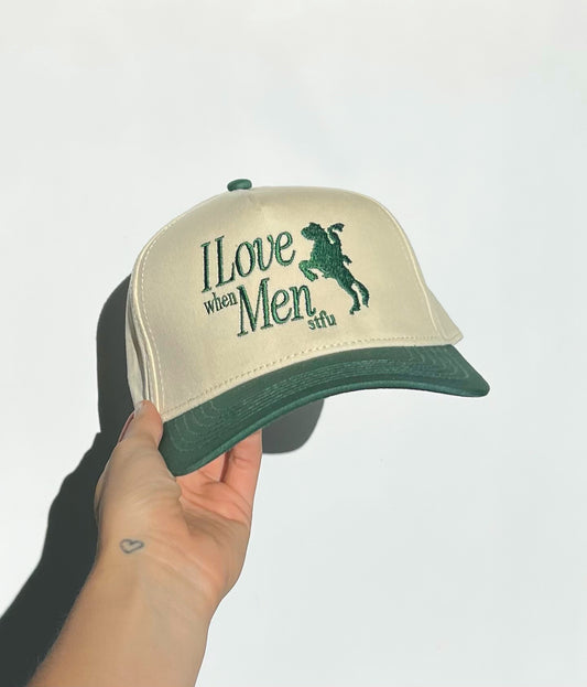 "I Love Men" Vintage Trucker Hat