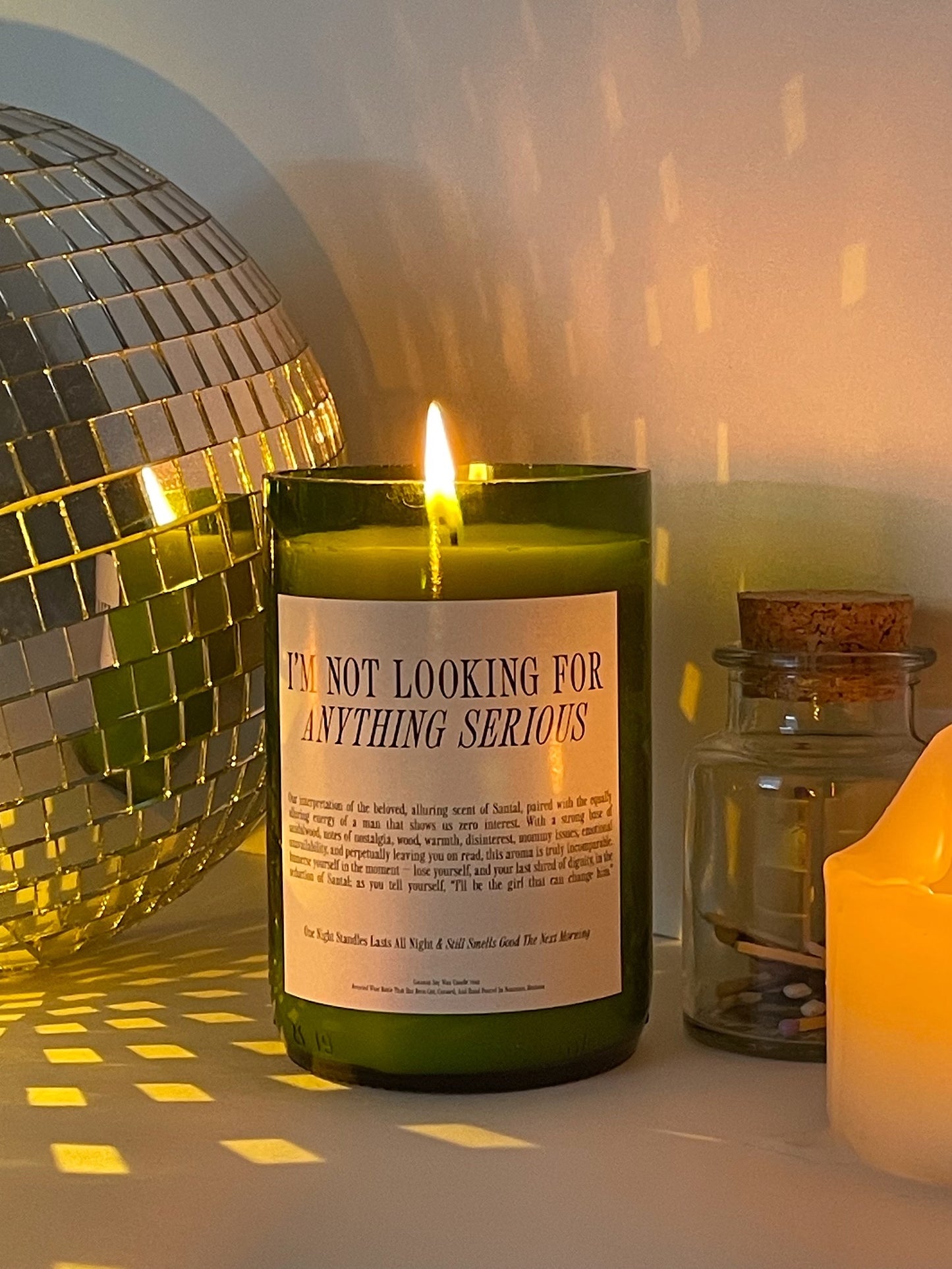 “Anything Serious” Candle