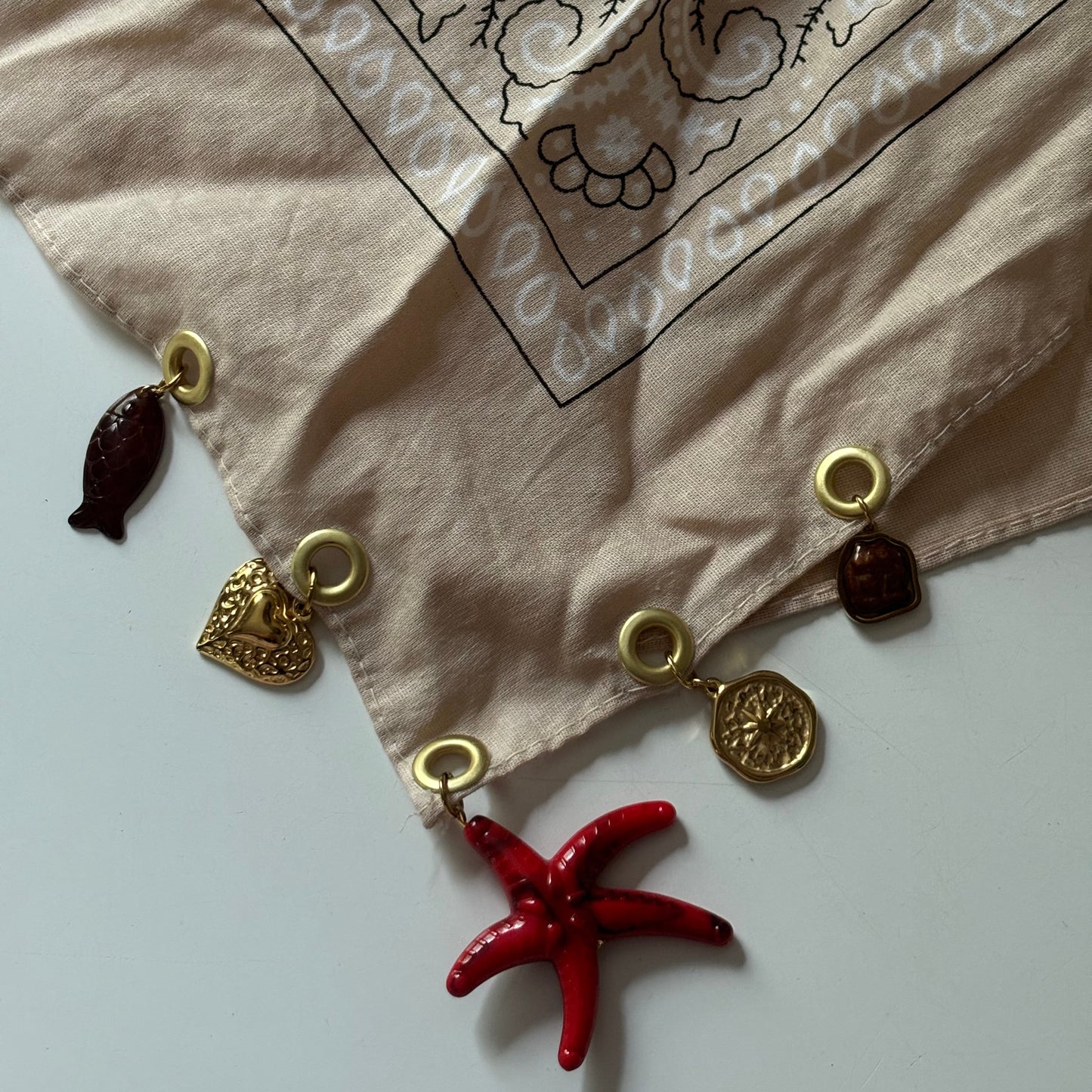The Wanderer Neutral Bandana Necklace