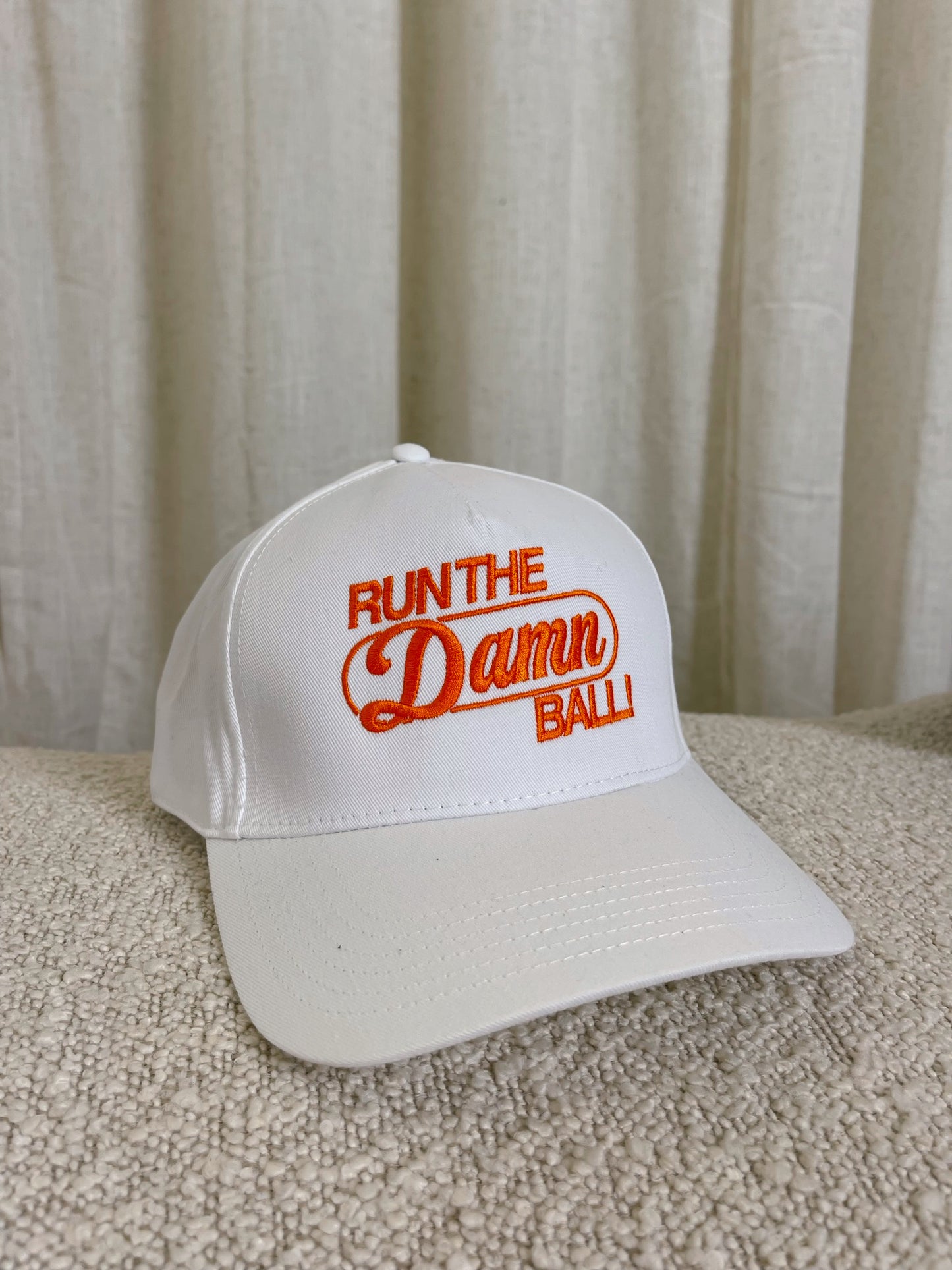 “Run The Damn Ball” Vintage Trucker Hat