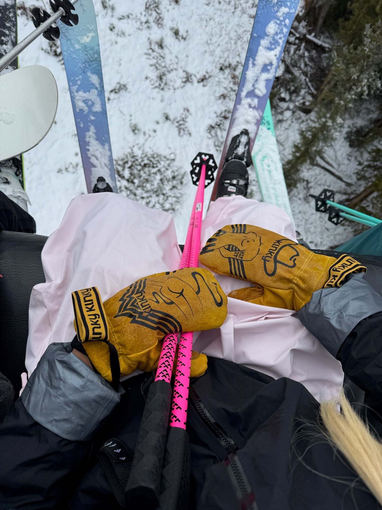 Kinky Mitts X Rebellious Ski Club