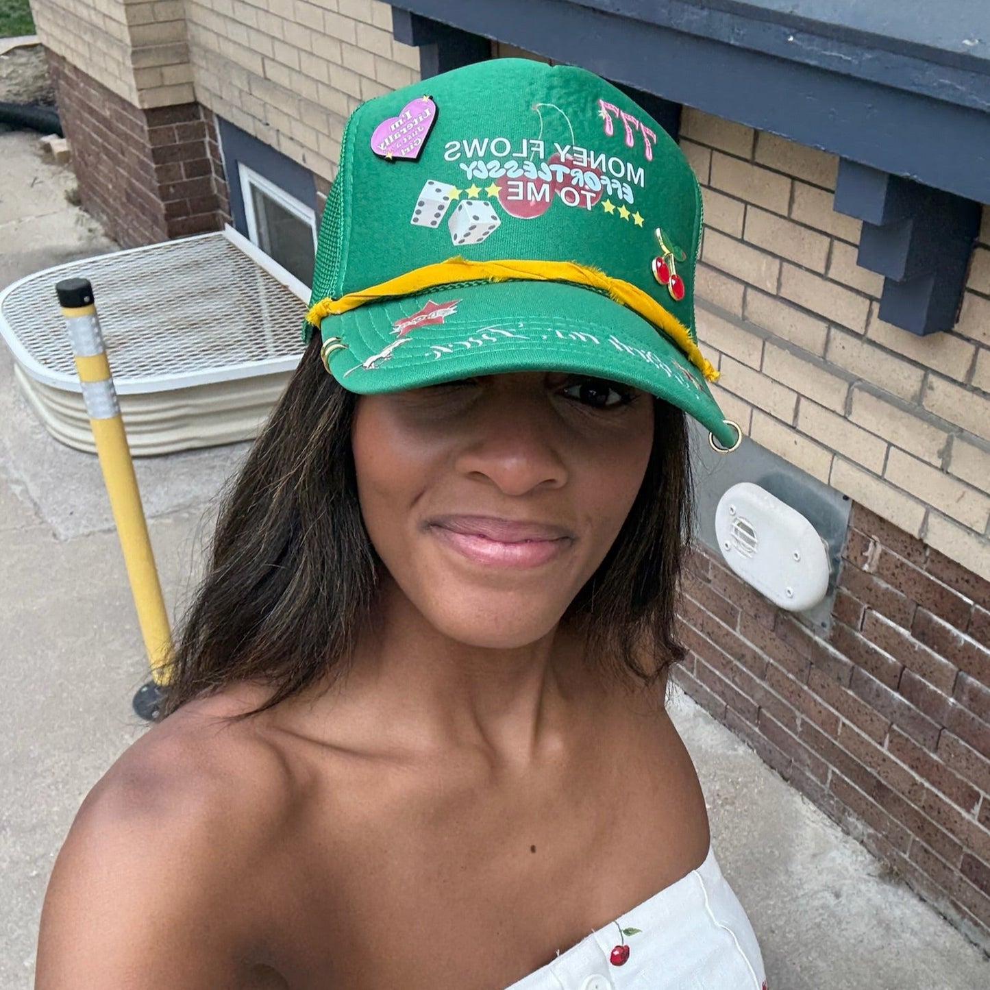 Money Flows Effortless To Me Trucker Hat