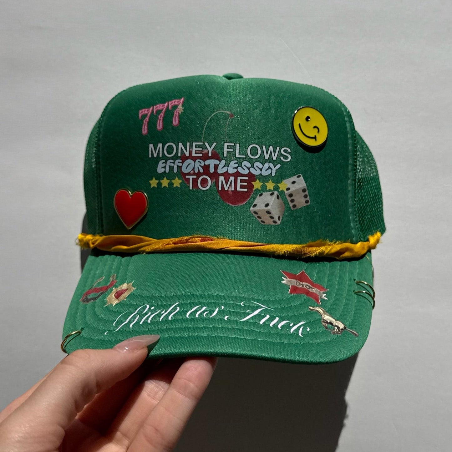 Money Flows Effortless To Me Trucker Hat