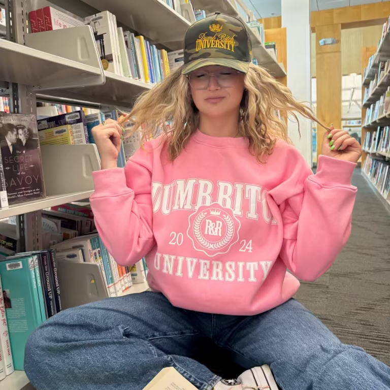 Dumb Bitch University Vintage Hat