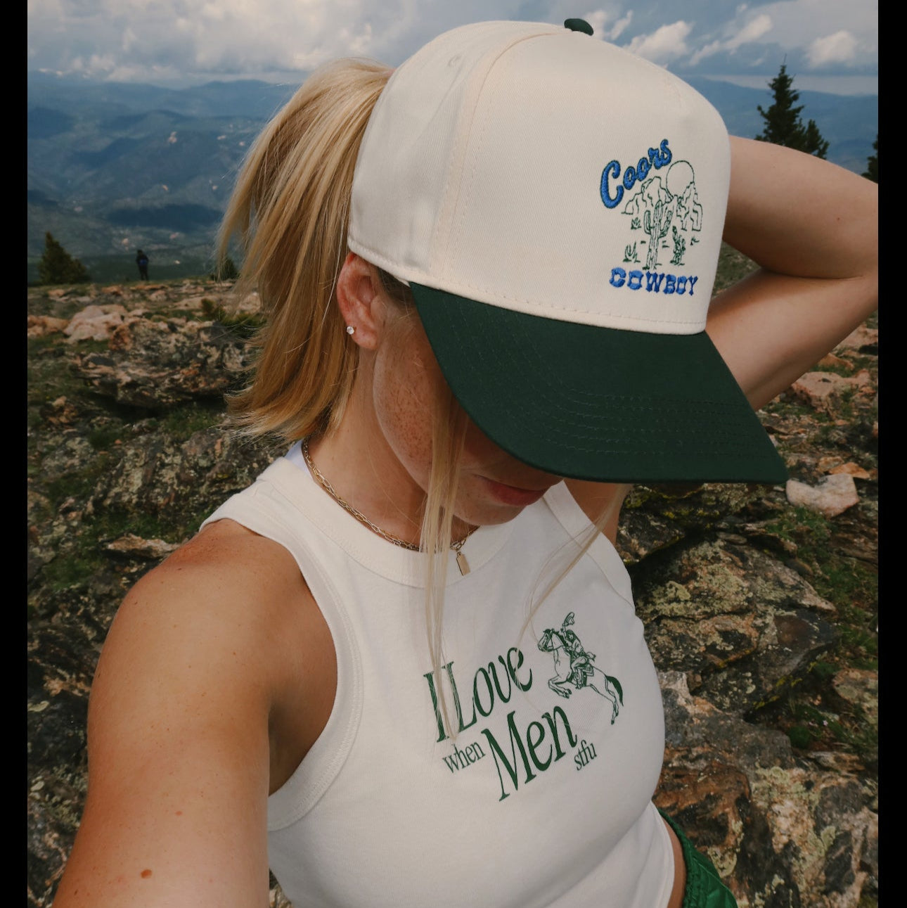 "Coors Cowboy" Vintage Trucker Hat