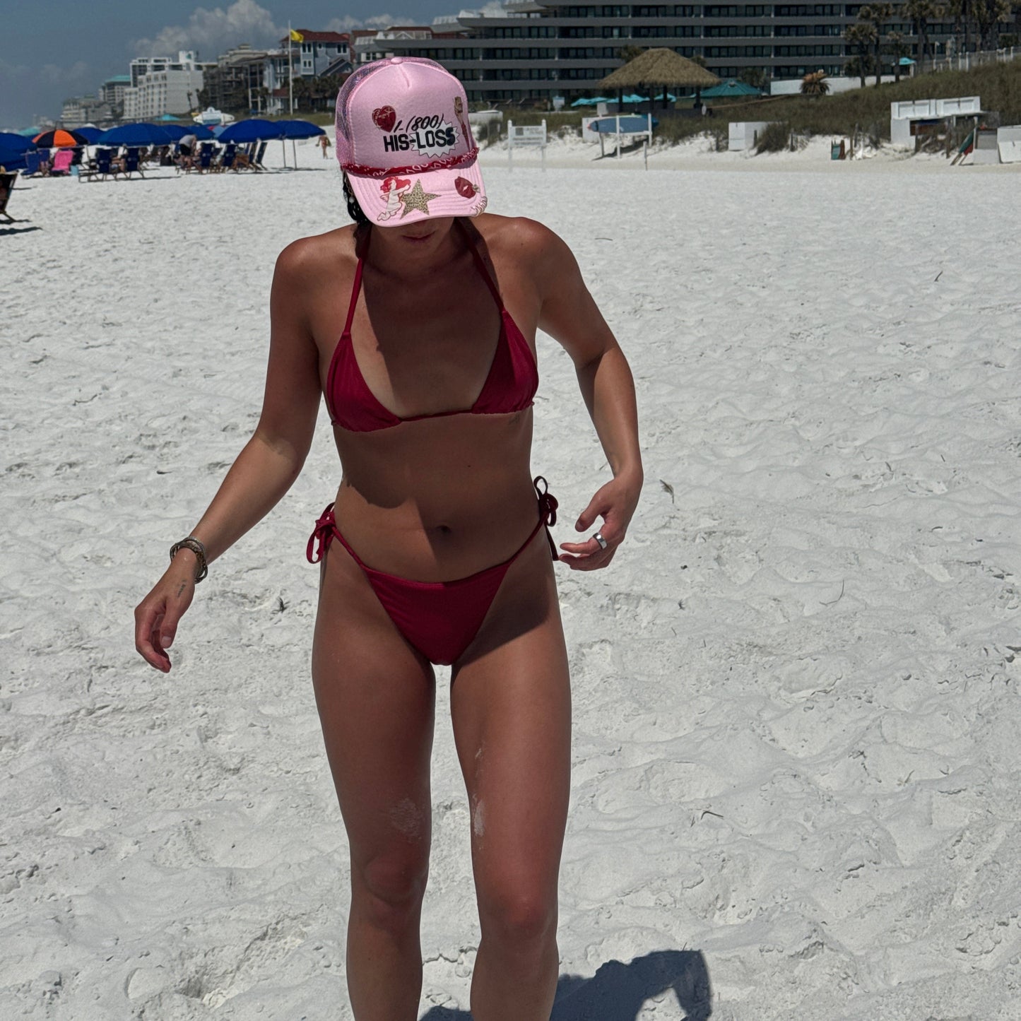 1-(800)-HIS-LOSS Trucker Hat