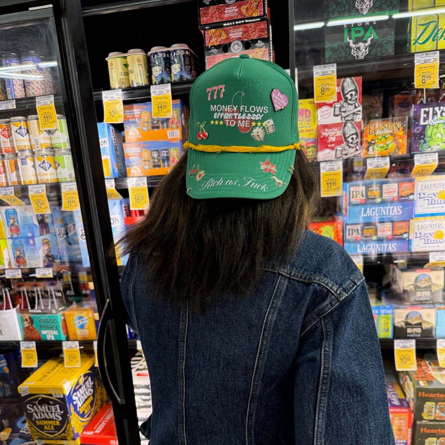 Money Flows Effortless To Me Trucker Hat