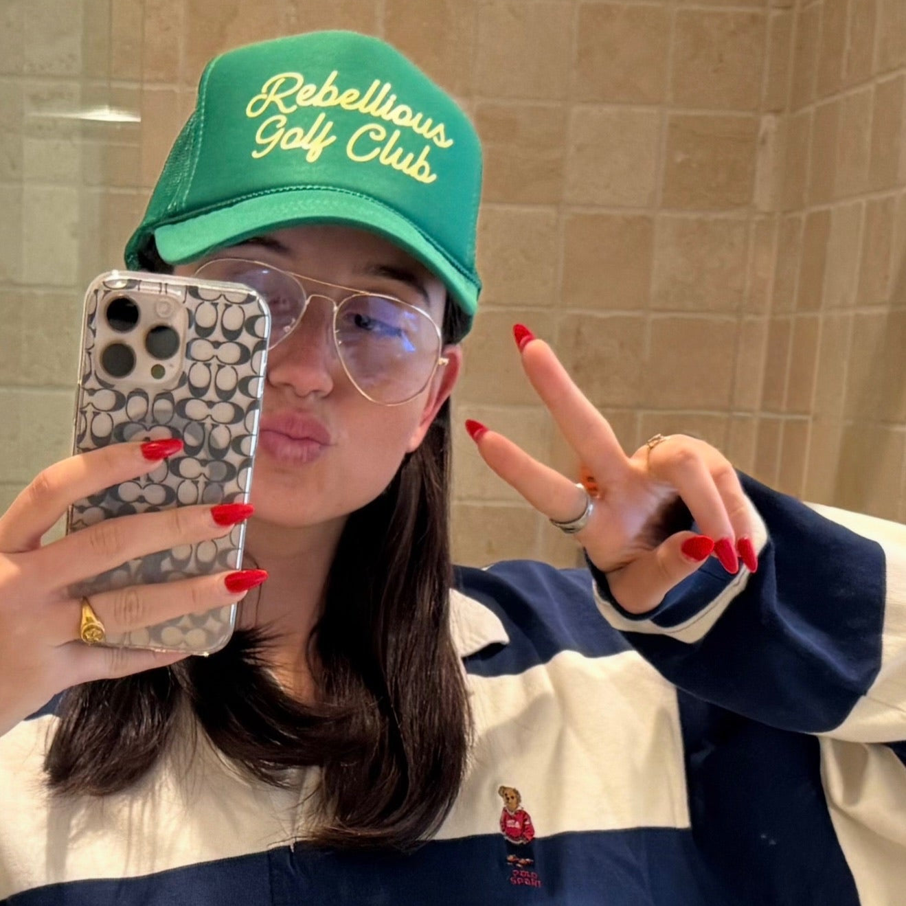 Rebellious Golf Club Trucker Hat