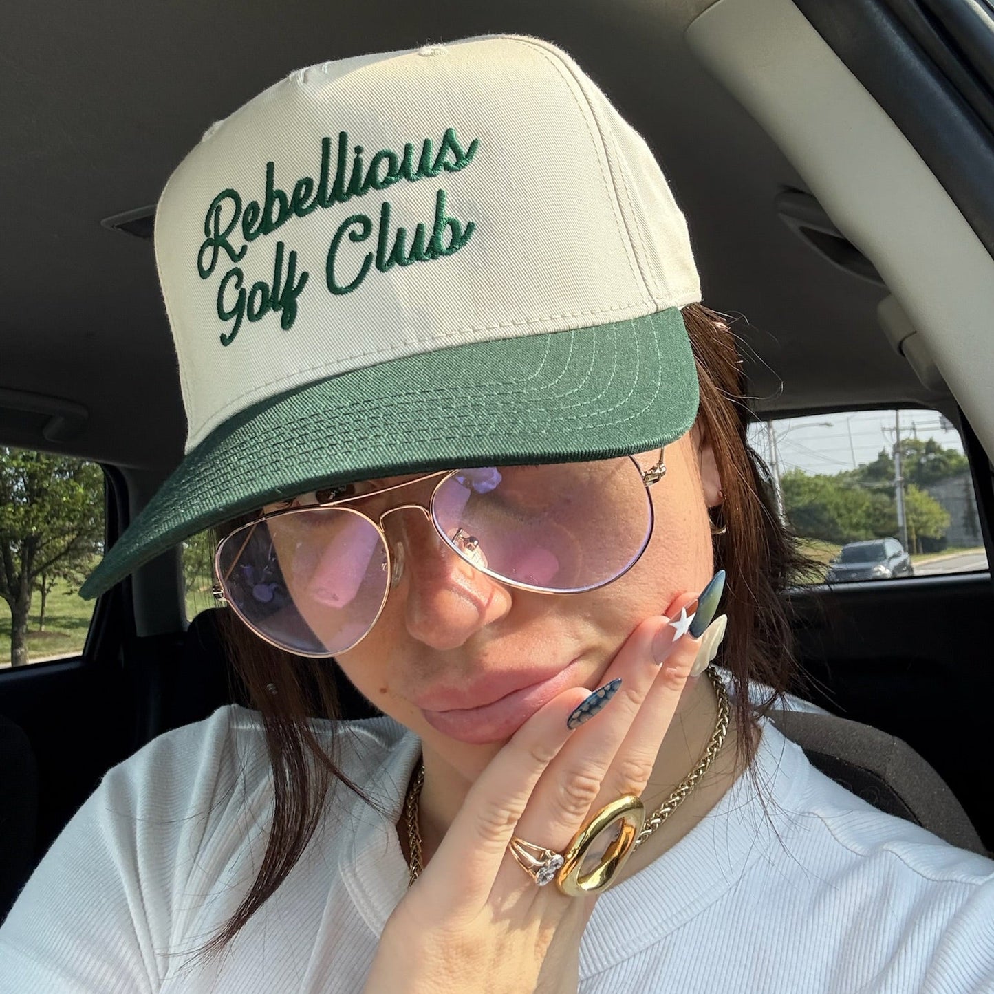 Rebellious Golf Club Vintage Hat