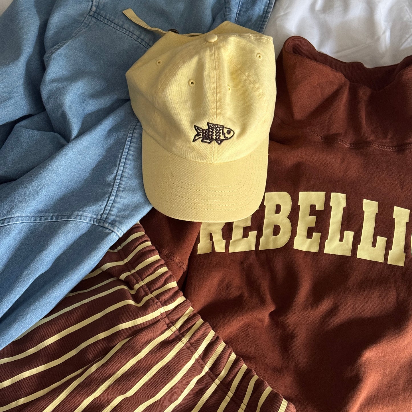 Brown Rebellious Mockneck