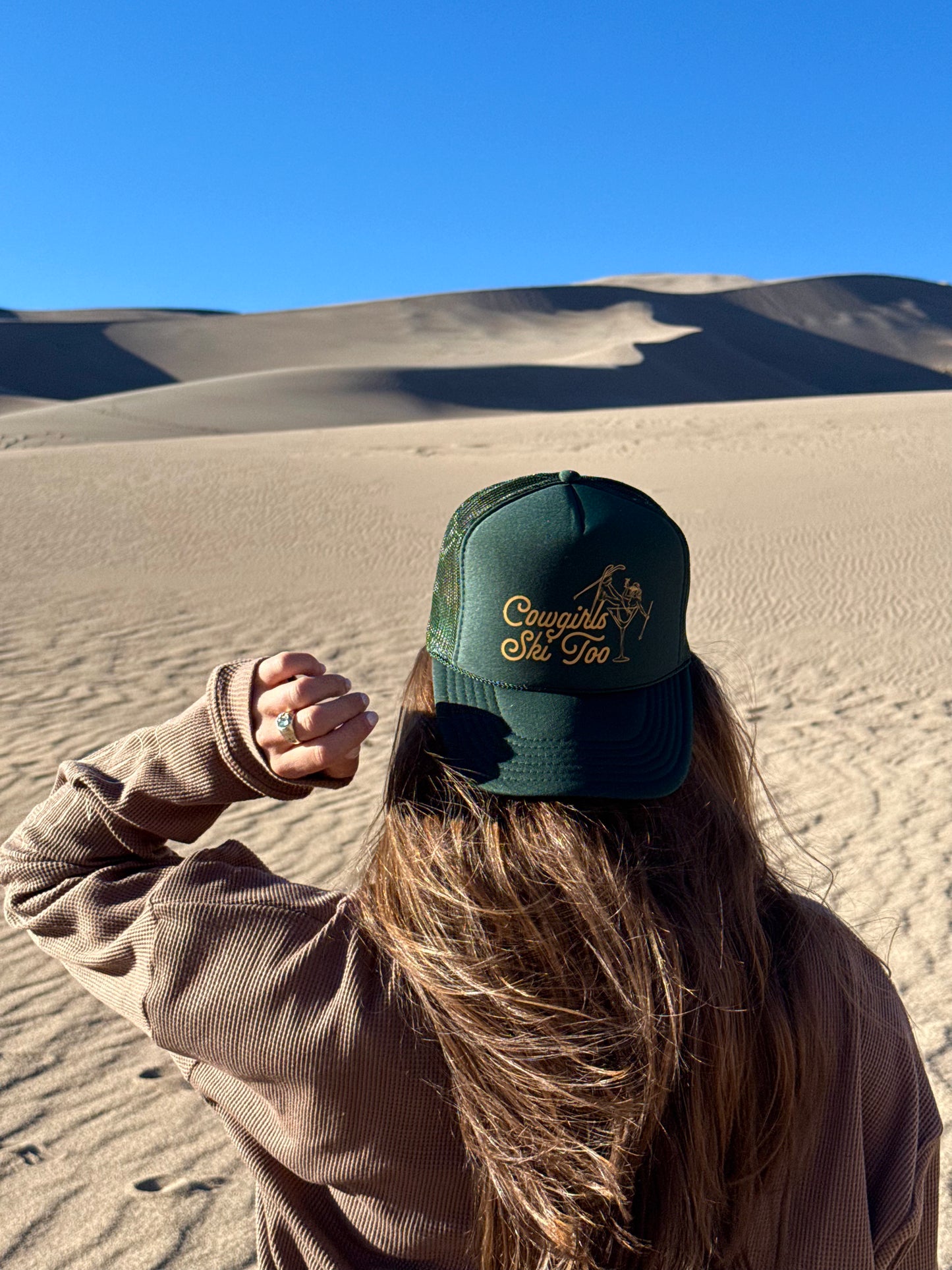 Cowgirls Ski - Forrest Foam Trucker Hat