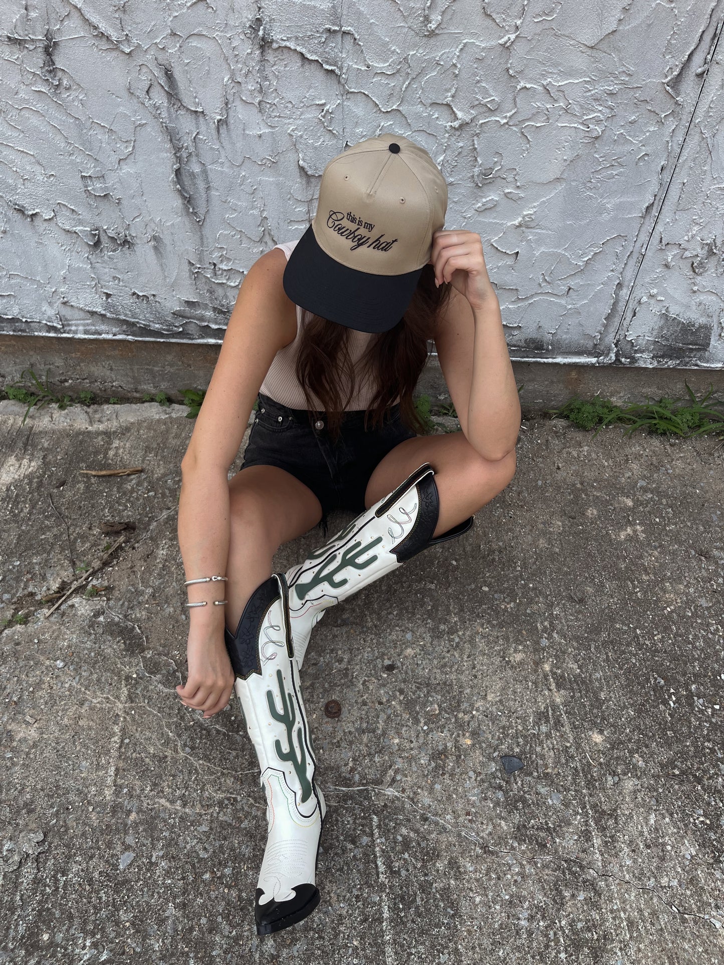 "This Is My Cowboy Hat" Vintage Trucker Hat