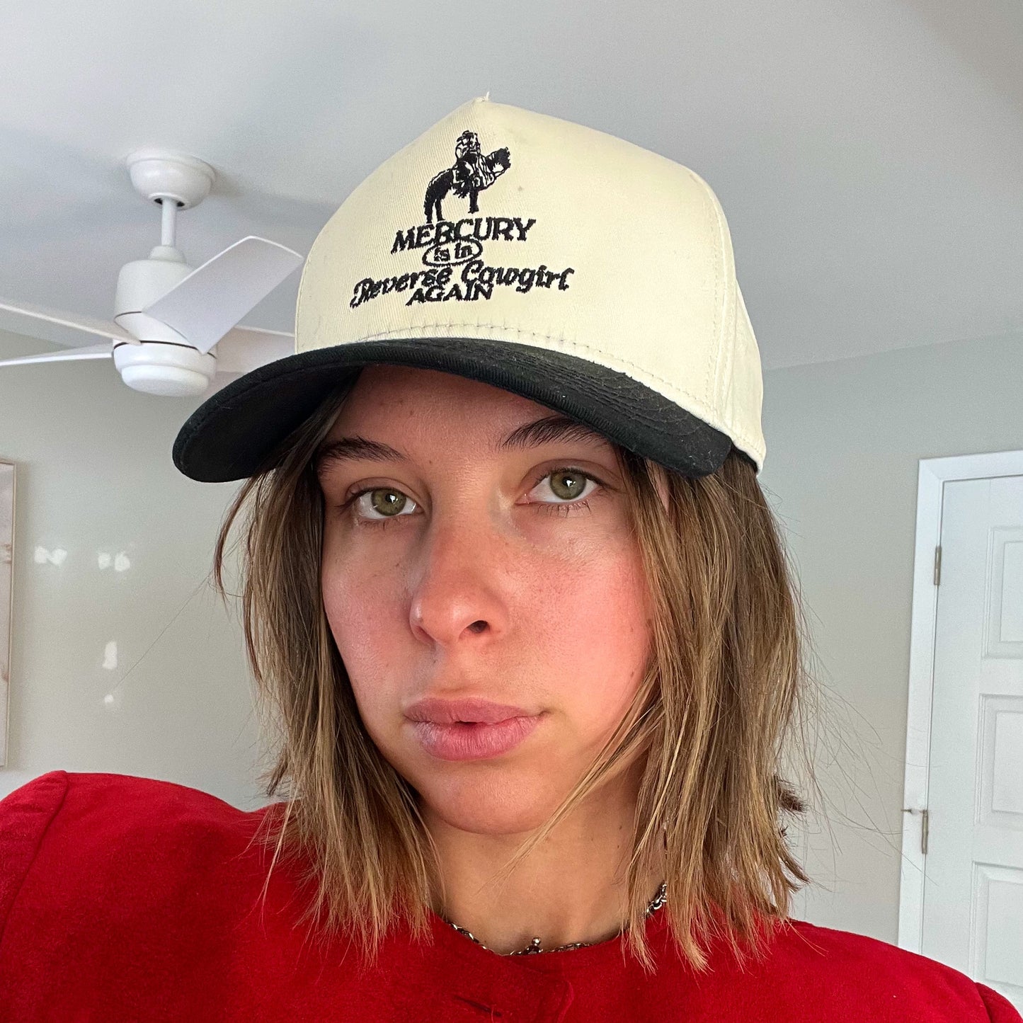 "Reverse Cowgirl" Vintage Trucker Hat