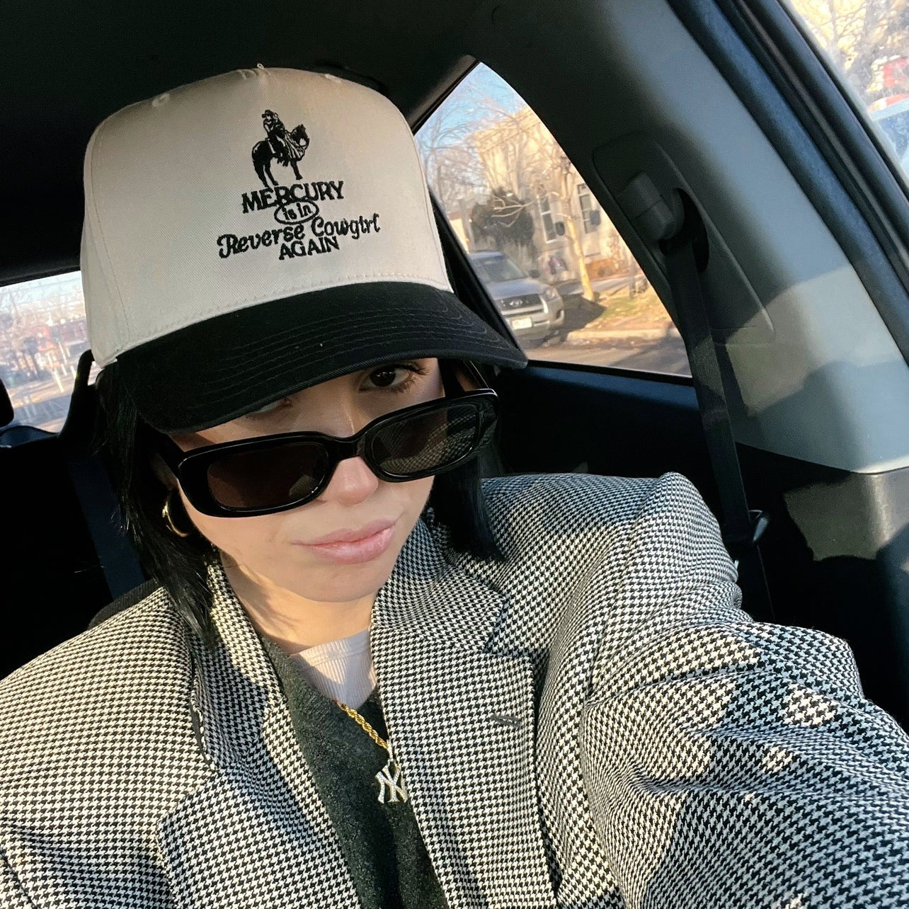 "Reverse Cowgirl" Vintage Trucker Hat