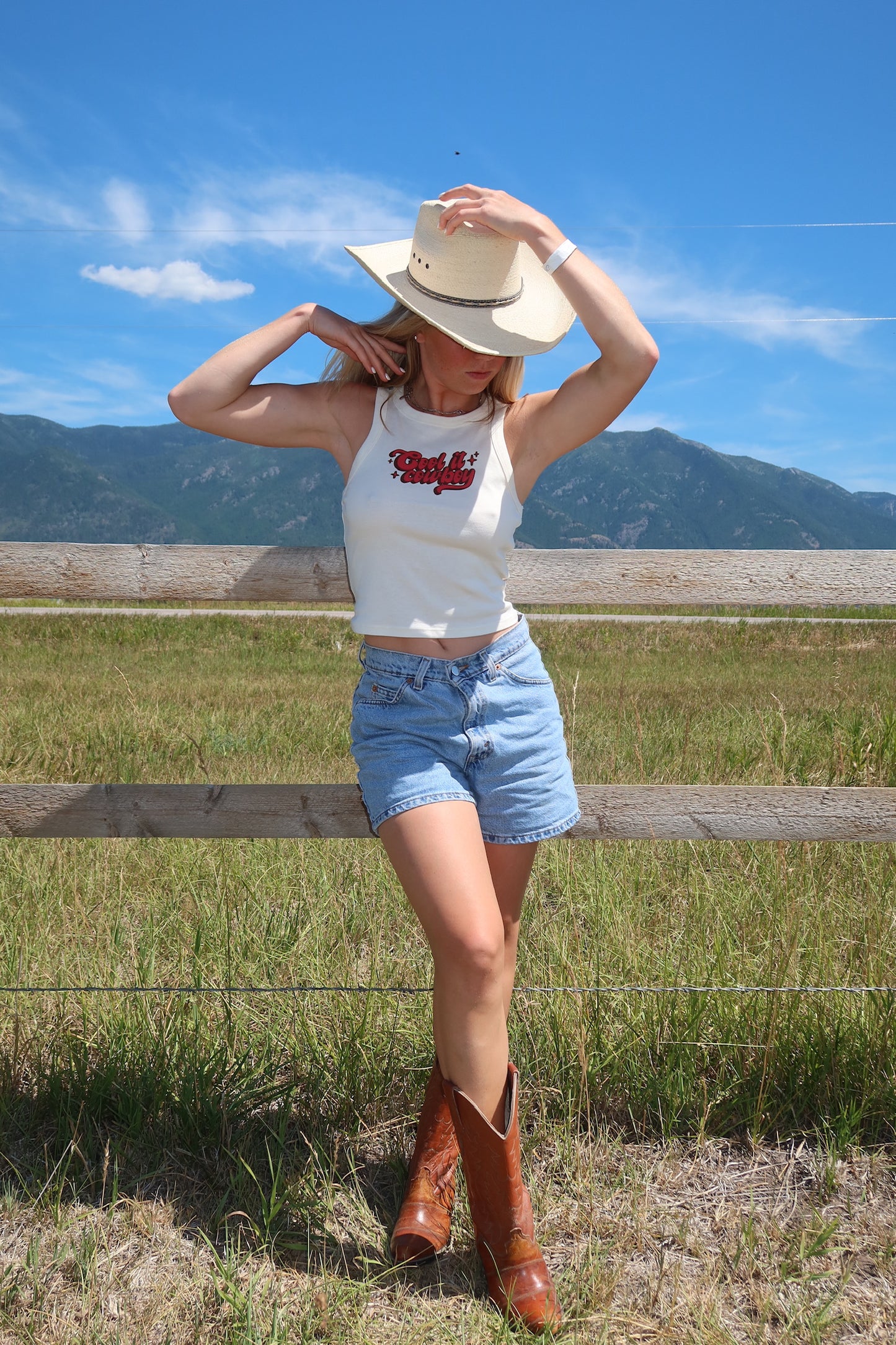 “Cool It Cowboy” Tank