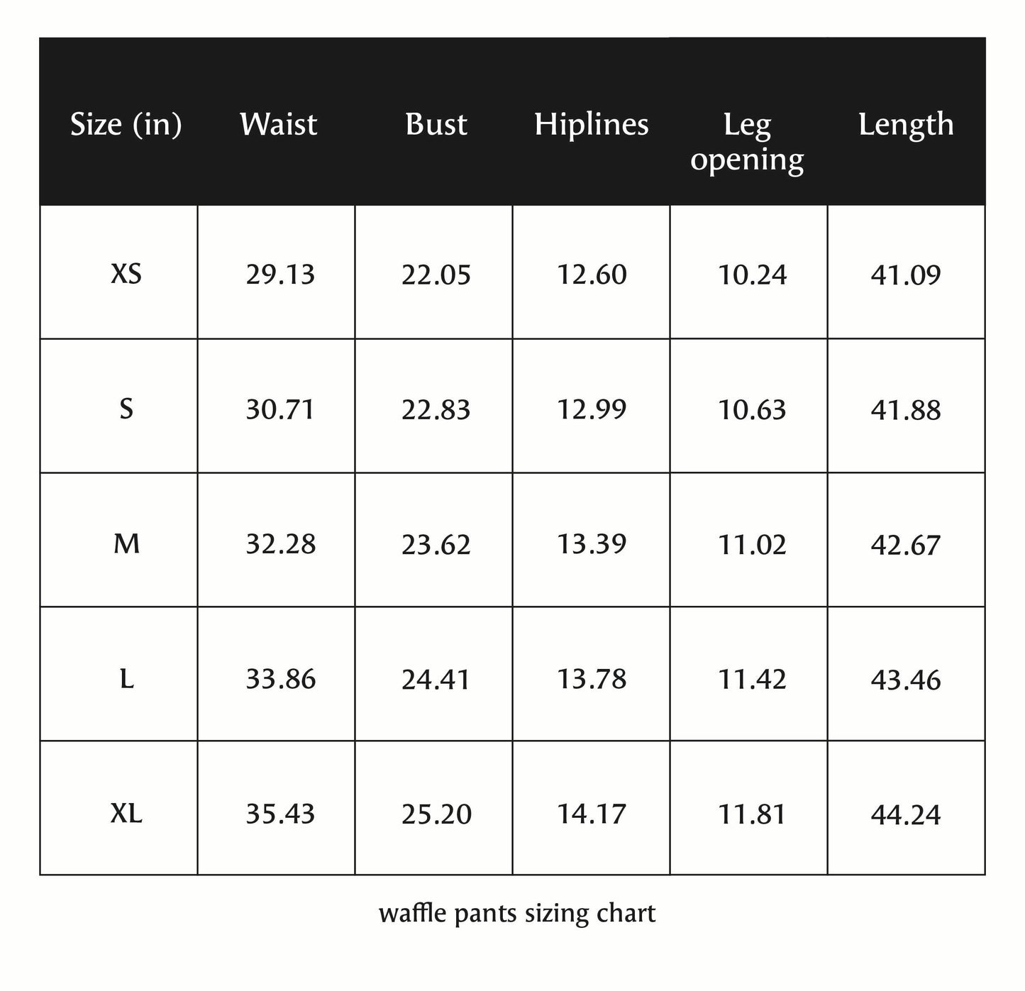 Flame Waffle Knit - Wide Leg Brown Pants