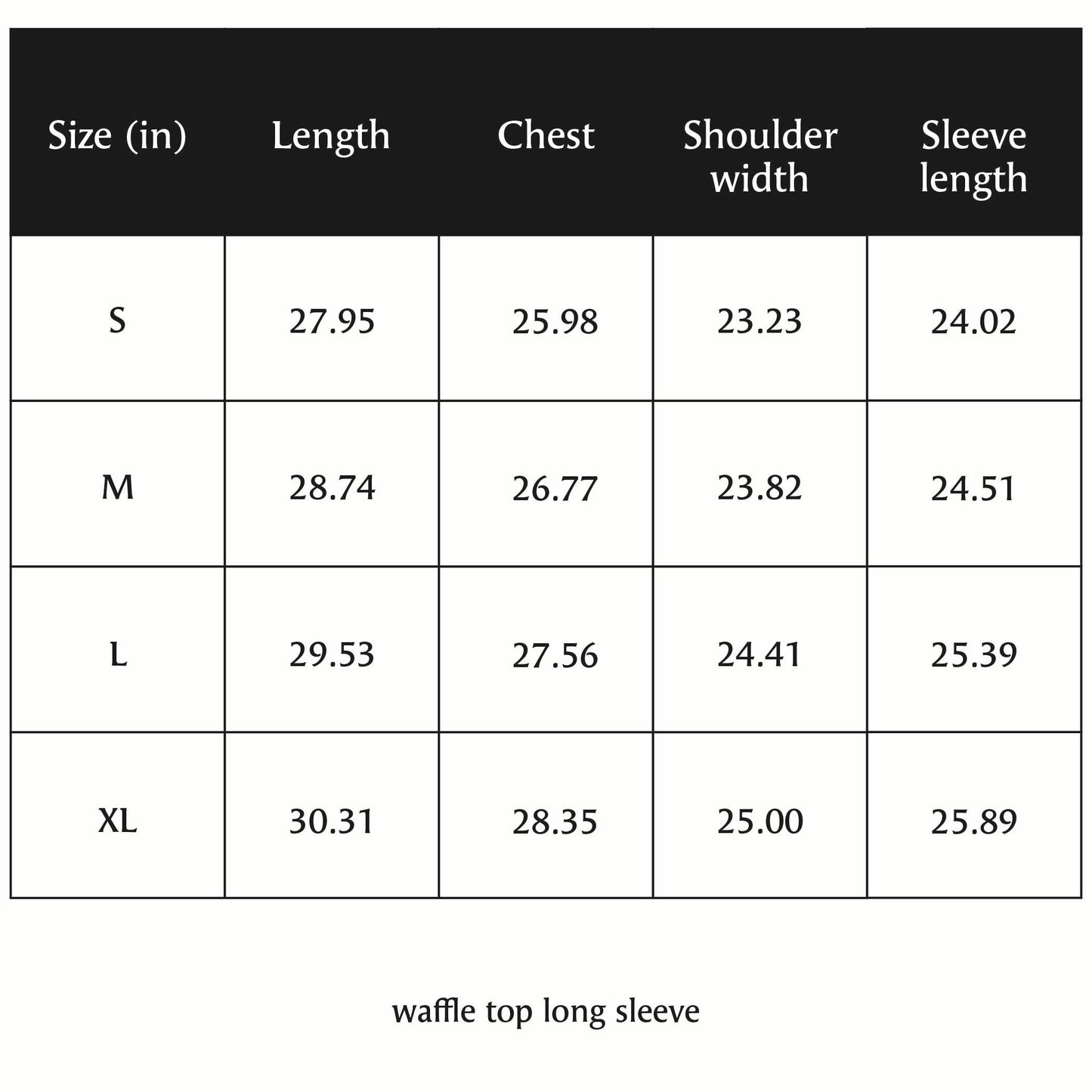 Make Love Waffle Knit - Long Sleeve Brown Shirt