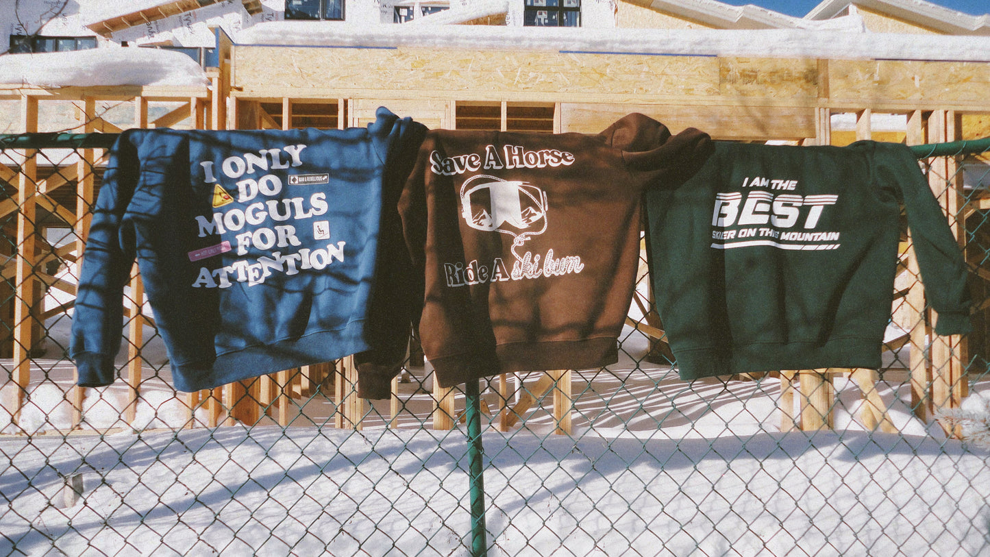 “Moguls for Attention” Hoodie