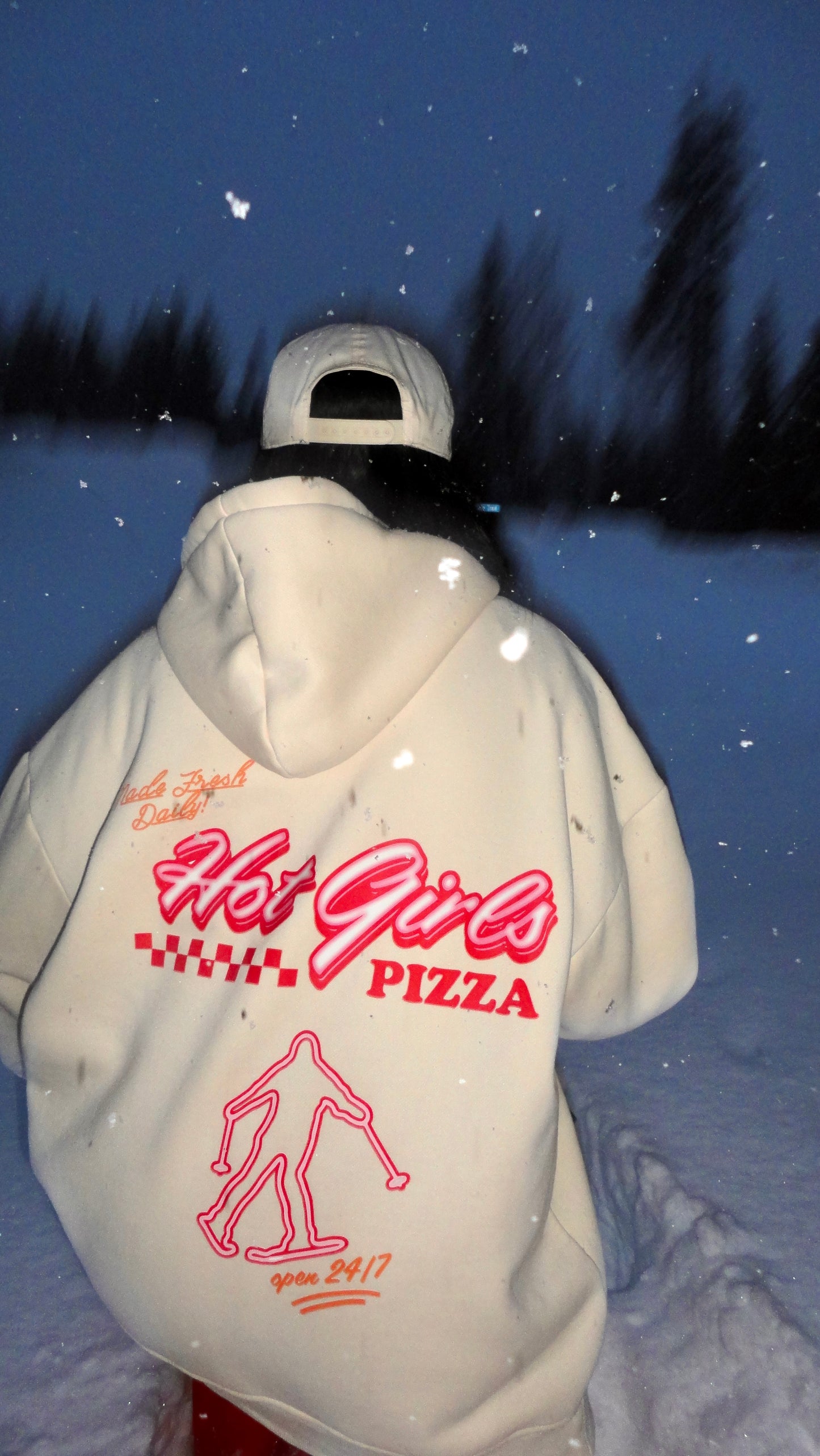 “Hot Girls Pizza” Hoodie