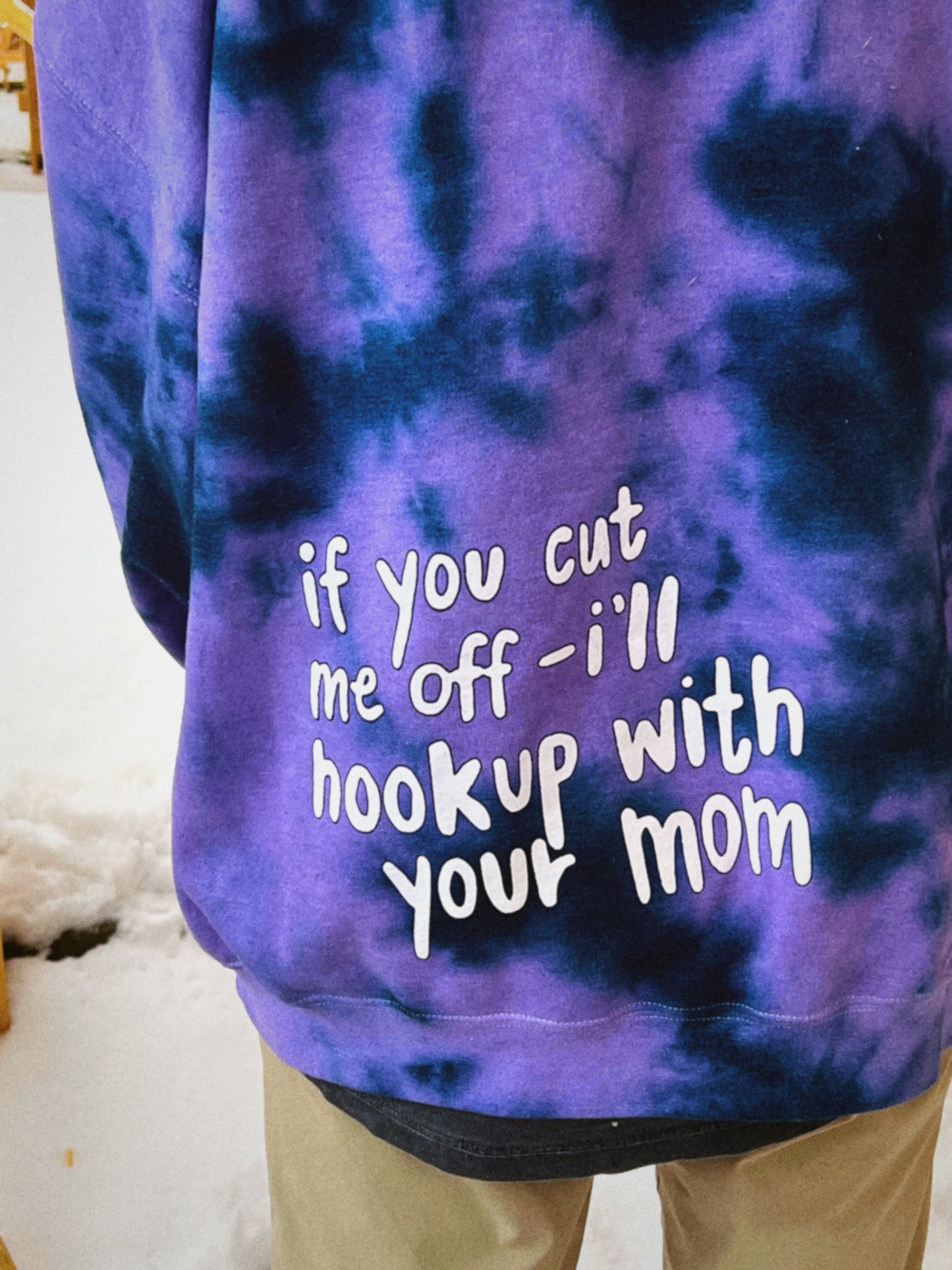 “Don’t Cut Me Off” Hoodie