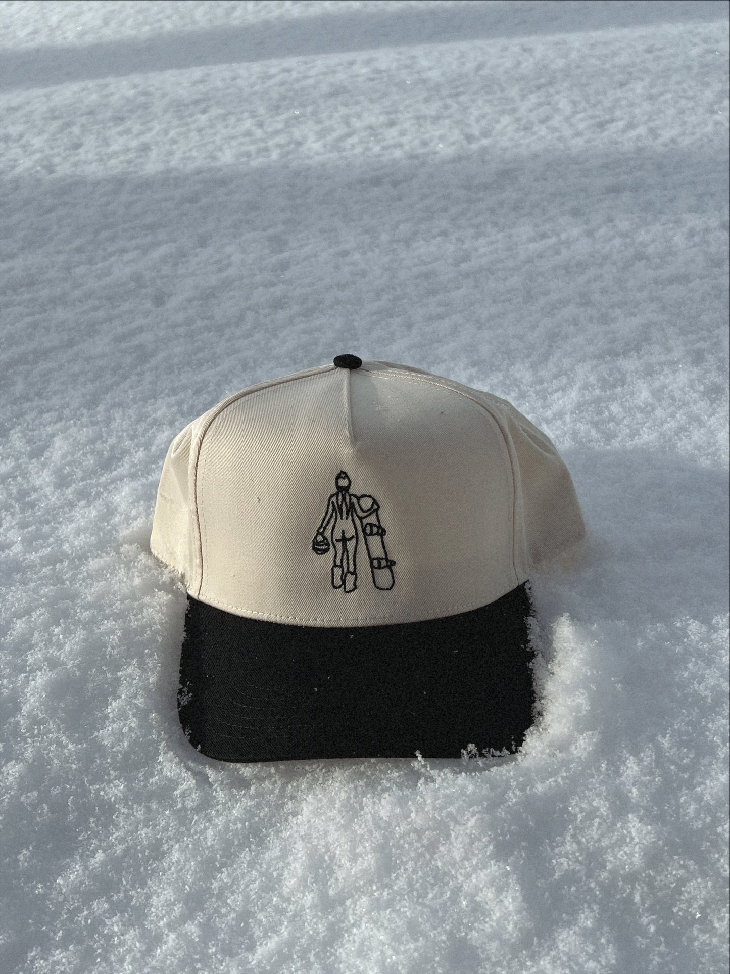 “Snowboard Girl” Vintage Trucker Hat
