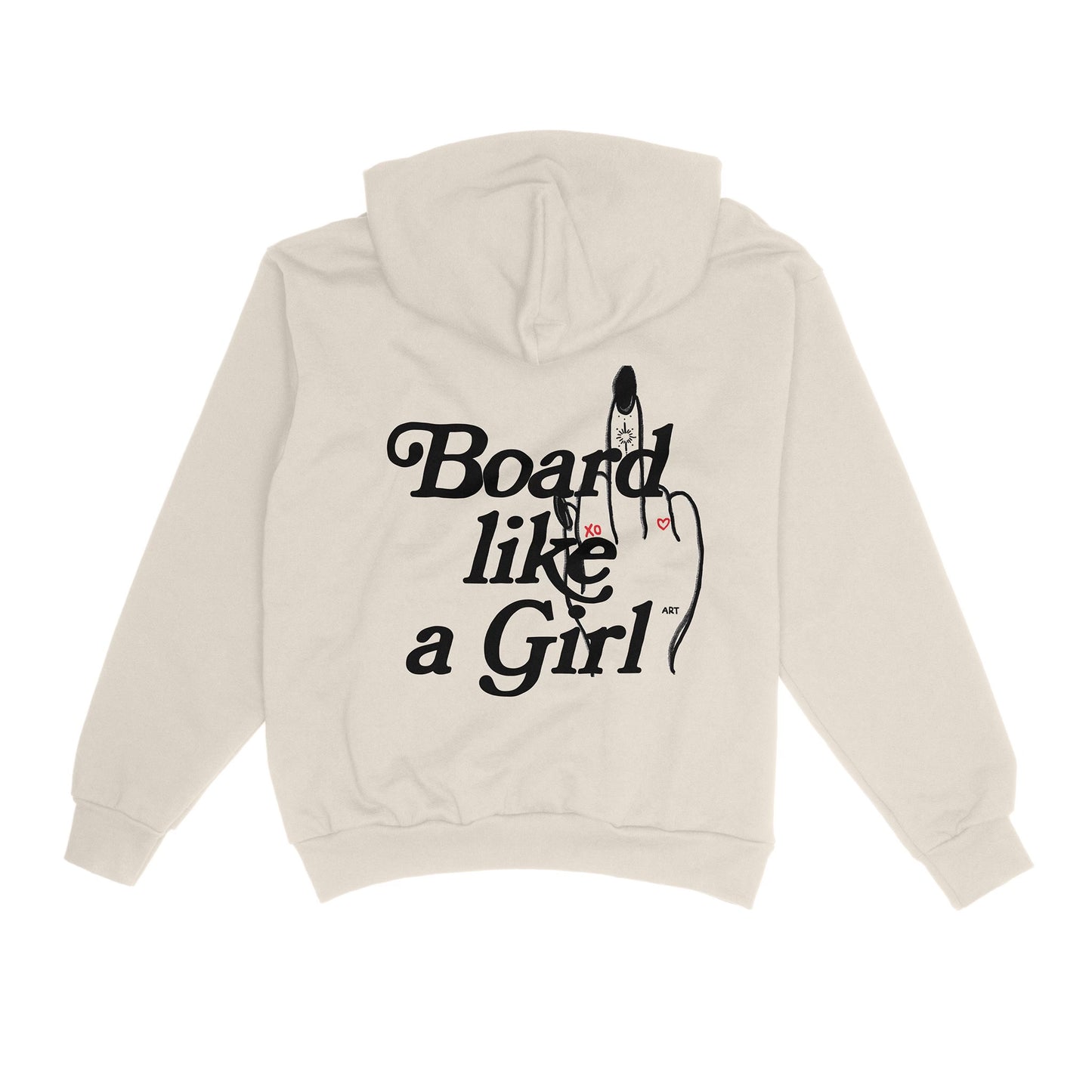 “Board Like A Girl” Hoodie