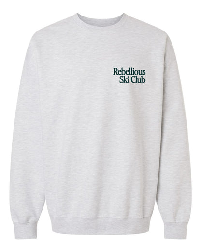 "Skiing Is Life" Crewneck