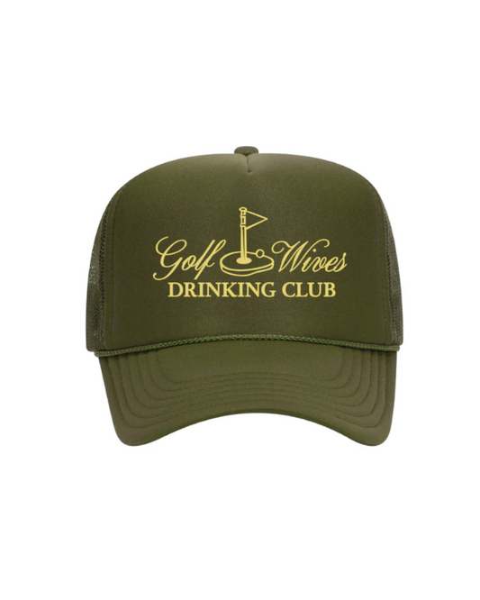 Golf Wives Drinking Club Trucker Hat