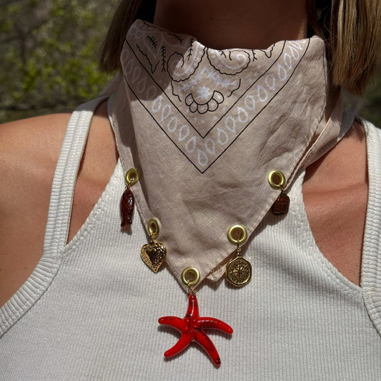 The Wanderer Neutral Bandana Necklace