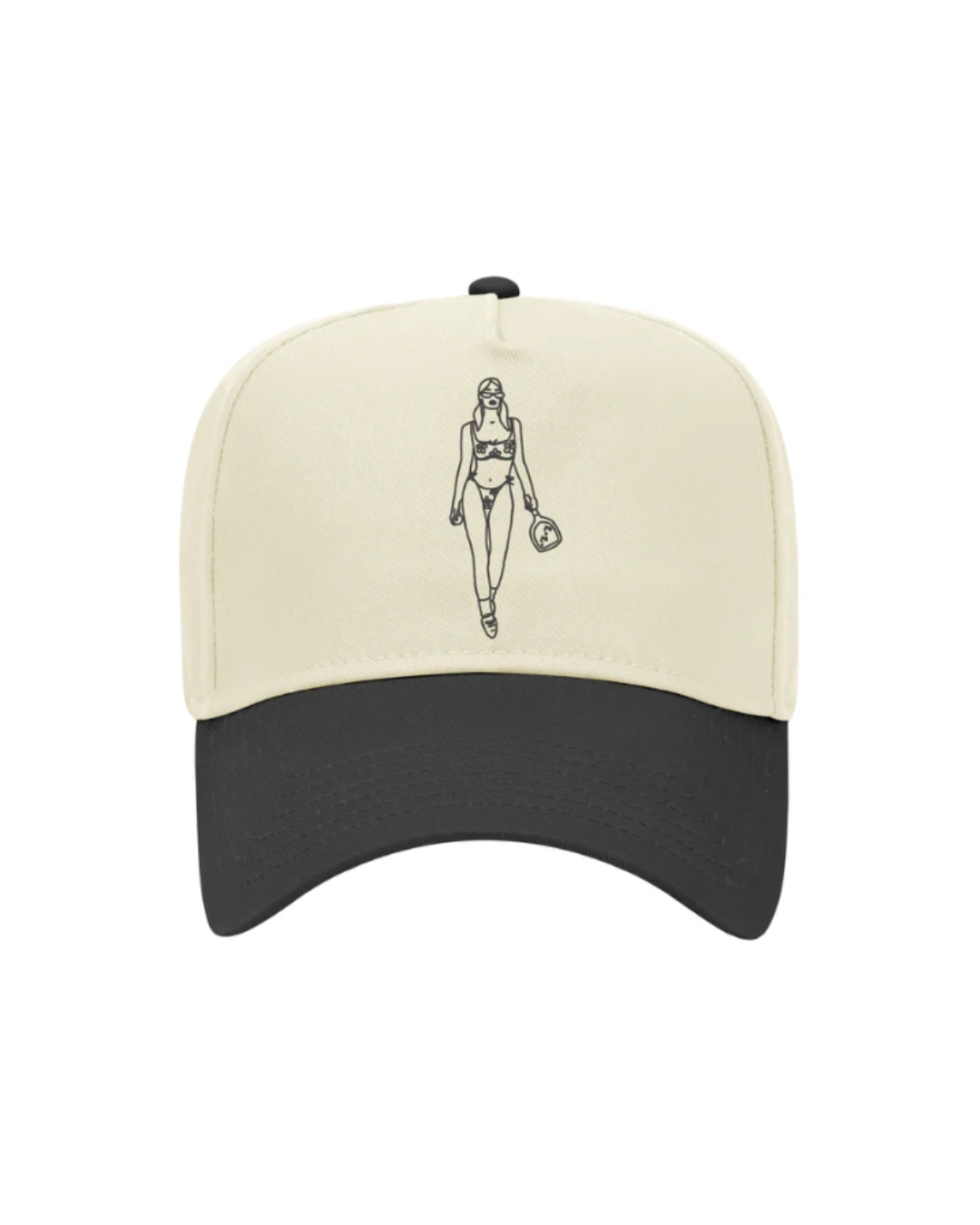 Pickleball Bikini Girl Vintage Hat