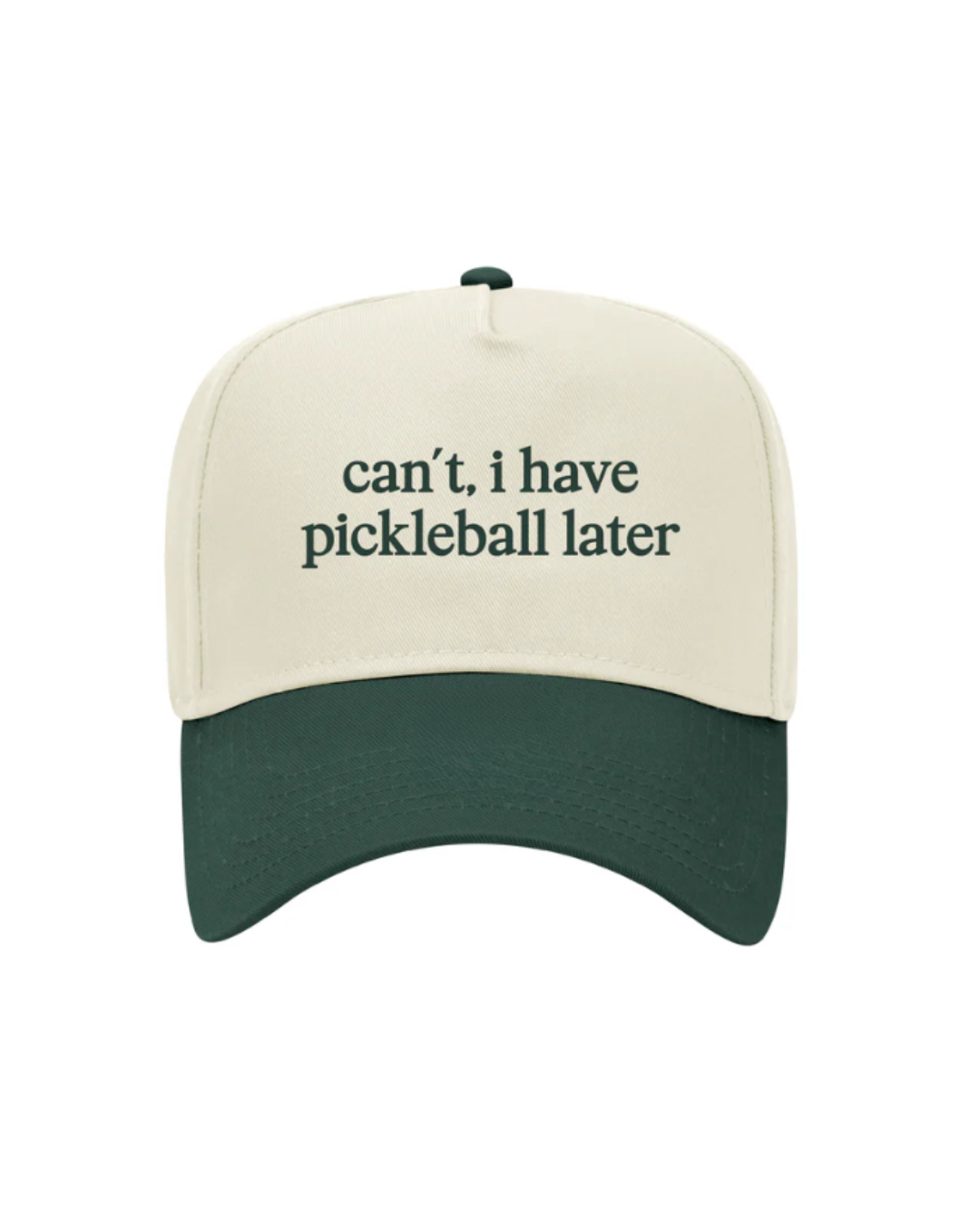 Can't, I Have Pickleball Later Vintage Hat