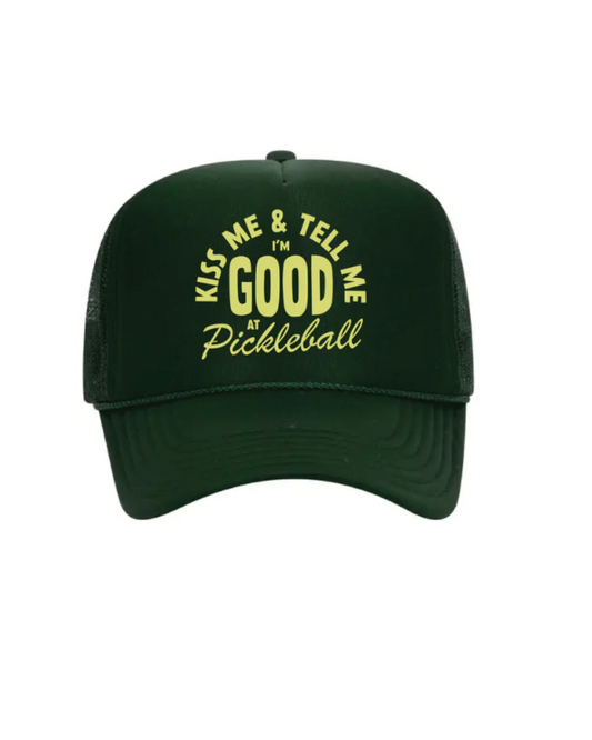 Kiss Me Pickleball Trucker Hat