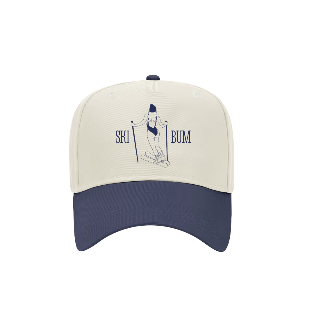 Ski Bum - Vintage Trucker Hat