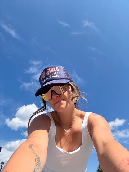 “Hot Girls Run 11 Minute Miles” Trucker Hat
