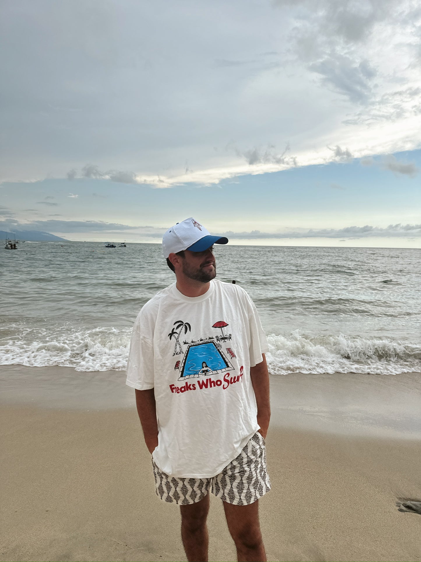 "Freaks Who Surf" Oversized Tee