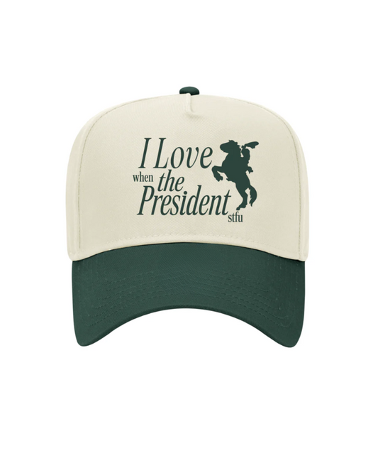 I Love The President Vintage Hat