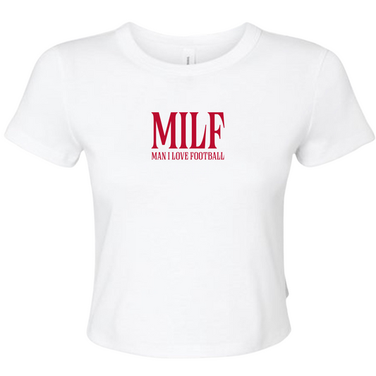 MILF Football - Baby Soft Baby Tee