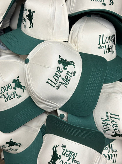 "I Love Men" Vintage Trucker Hat