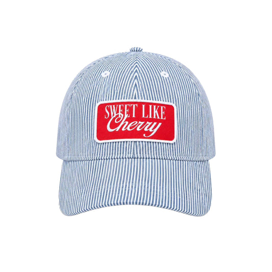 Sweet Like Cherry Pinstripe Hat