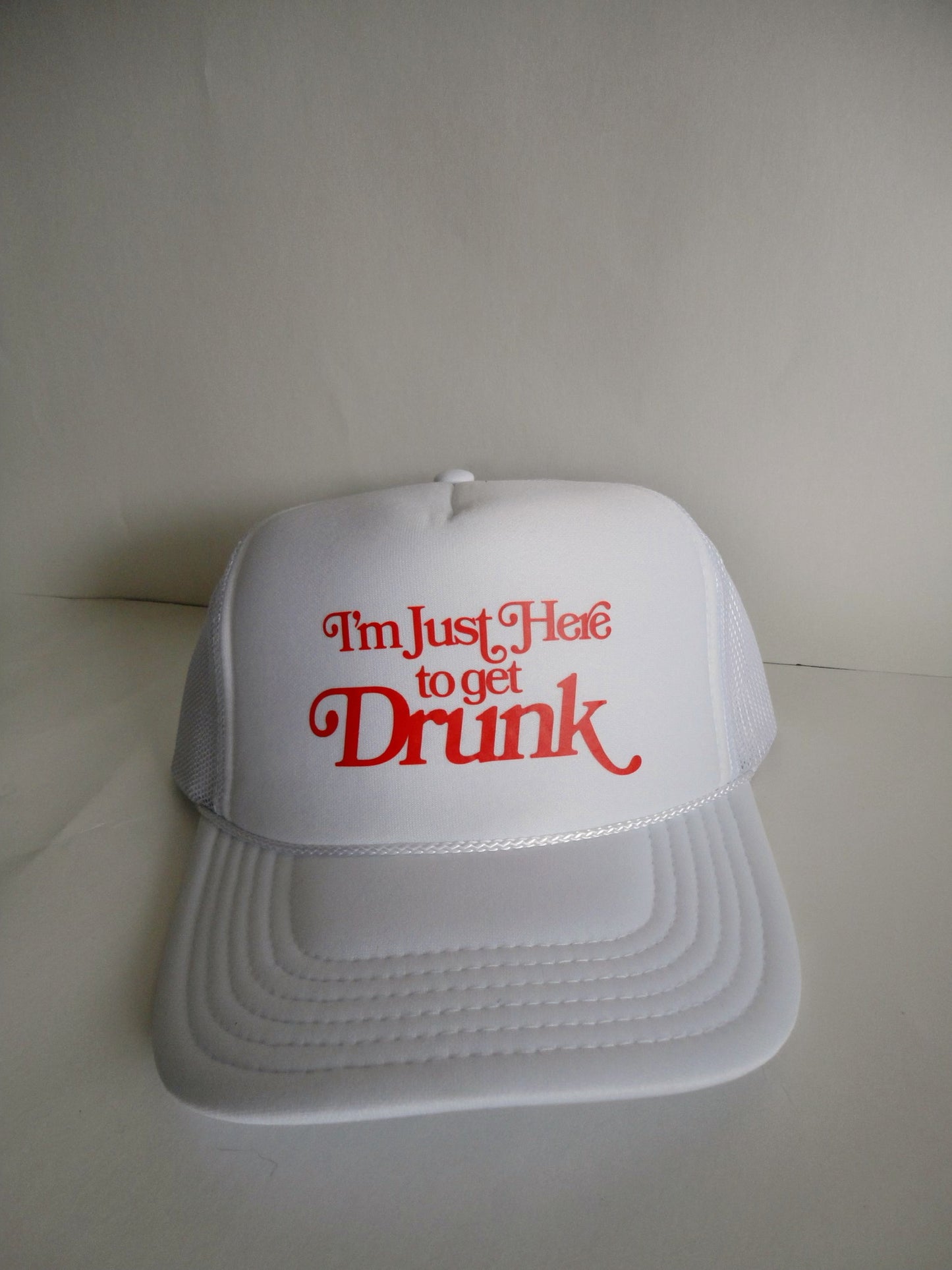 “Here To Get Drunk” Hat