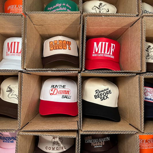 4 Trucker Hat Mystery Box