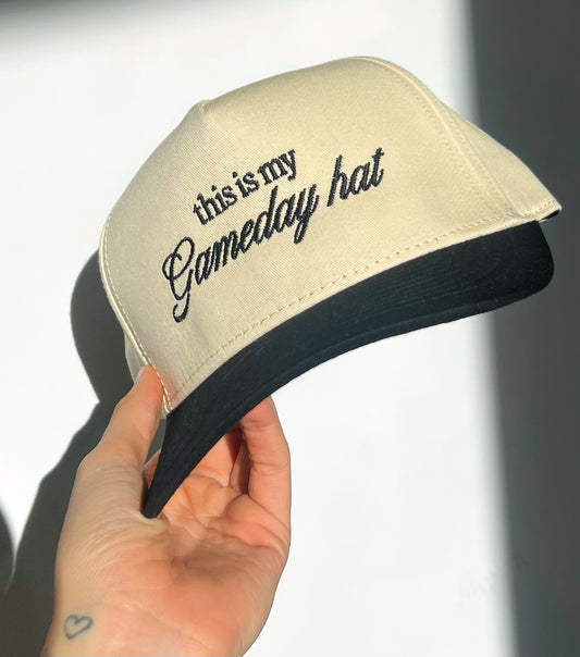 “This Is My Gameday Hat” Vintage Trucker Hat