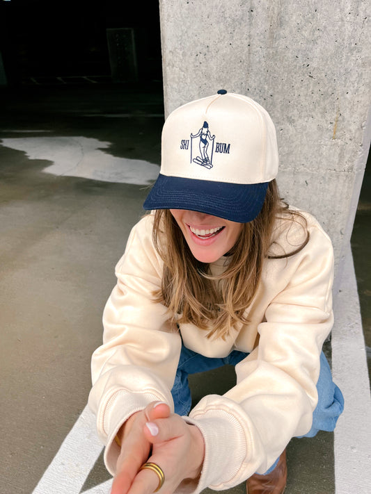 “Ski Bum” Vintage Trucker Hat