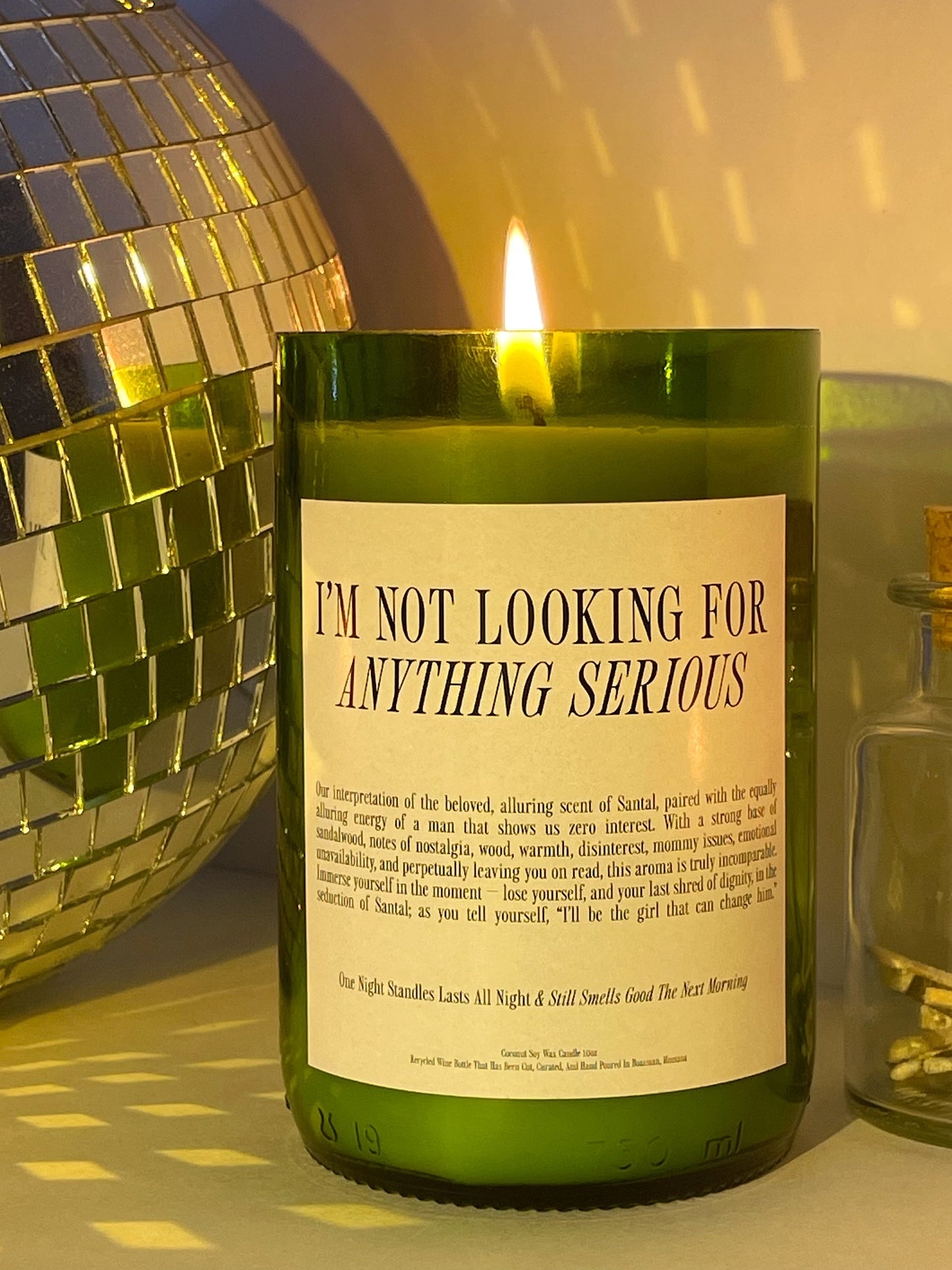 “Anything Serious” Candle