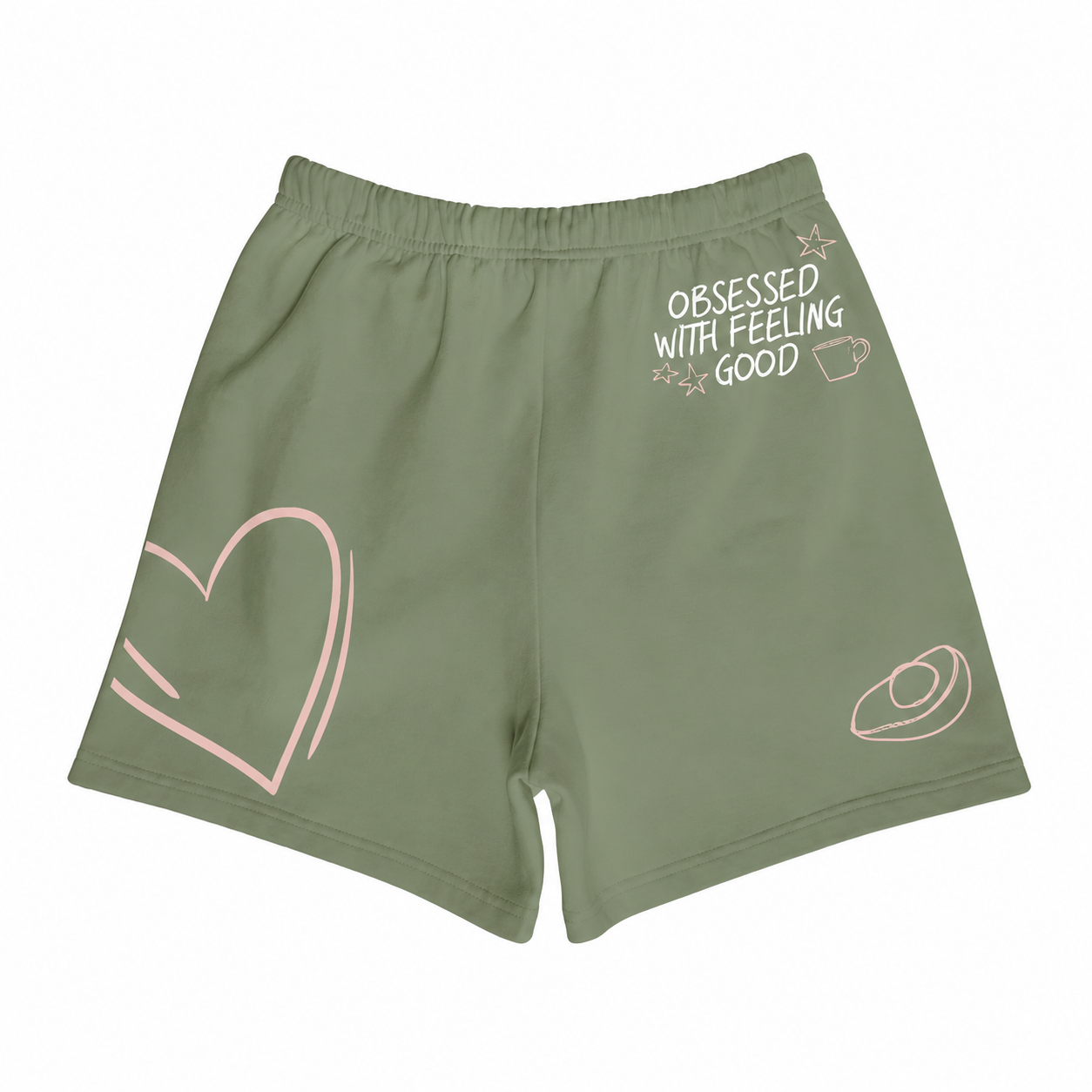 Do it Daily -  Sage Oversized Sweatshorts