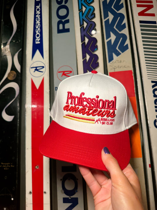 “Professional Amateur” Vintage Puff Trucker Hat